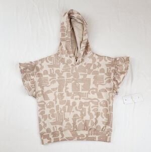 Jessica Simpson Short Sleeve Hooded sweatshirt